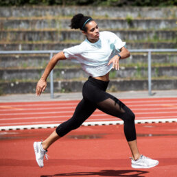Marie-Laurence Jungfleisch - Leichtathletik - Hochsprung - starke Persönlichkeit - Foto: Joschka Silzle