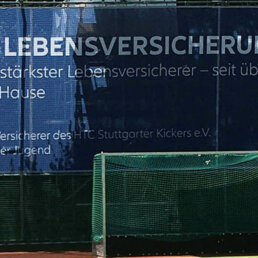 Allianz - HTC Stuttgarter Kickers - Hockey - Werbefläche - Riesenbanner - Foto: SSM I SSM – Agentur für sportliche Marken