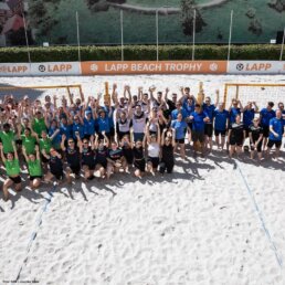 Beachvolleyball-Event LAPP Beach Trophy. Foto: SSM l Joschka Silzle l SSM - Agentur für sportliche Marken
