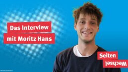 Moritz Hans beim Antenne 1 Podcast Seitenwechsel. Foto Hitradio Antenne 1 l SSM - Agentur für sportliche Marken