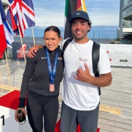 Theresa Steinlein IQFOiL WM Bronze Foto: Sailing Energy l SSM