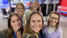 Theresa und Sophie Steinlein zu Gast beim Sky Format GameChangerinnen. l Foto: privat