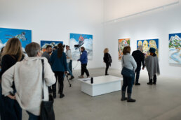 Ausstellung Leon Löwentraut im Lumen. Foto: Markus Ranalter l SSM