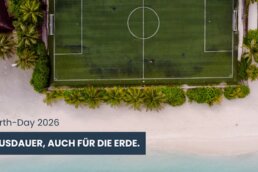 Earth Day - Ausdauer auch für die Erde. Foto: Unsplash l SSM