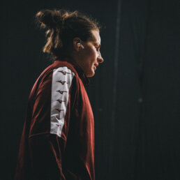 Judoka_Anna-Maria Wagner_WarmUp_Foto. Lorraine Hoffmann l SSM